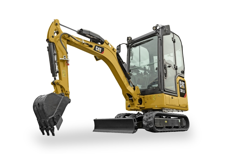 CAT 301.6 pásový minibagr